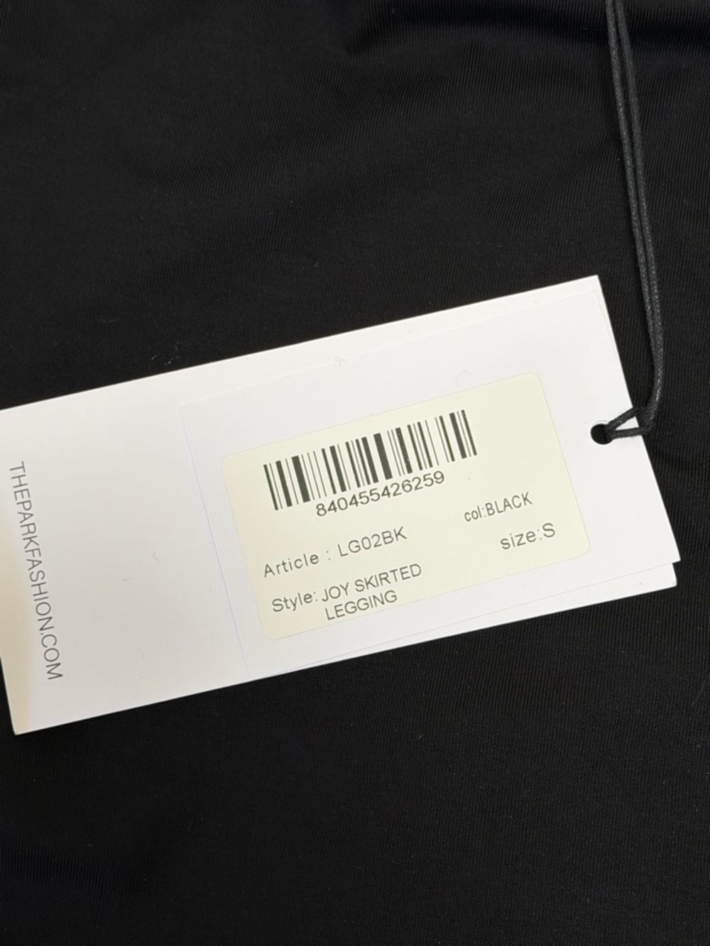 NWT - The Park - Black Skirted Leggings - Picture 4 of 6